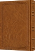 Picture of Signature Leather Collection Enlarged Interlinear Tehillim Amber Brown