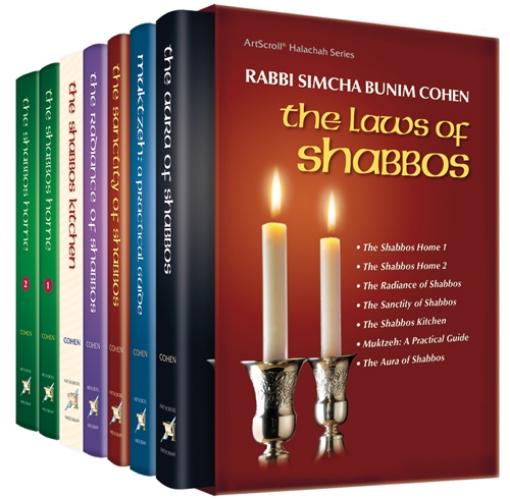 Picture of 7 Volume Laws of Shabbos Slipcase SET
