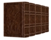 Picture of Signature Leather Collection Ashkenaz HEBREW/ENGLISH Full-Size 5 Vol Machzor SET Royal Brown