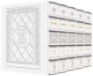 Picture of Machzor 5 Vol Slipcased SET Sefard Yerushalayim Hand-Tooled White Leather