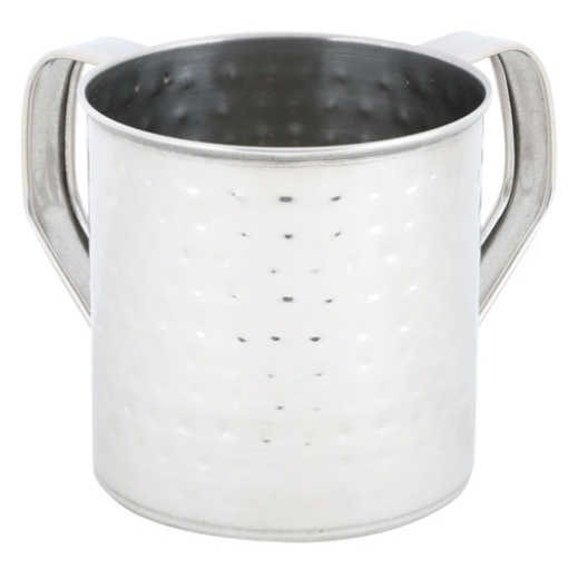 Picture of Stainless Steel Hammered Design Washing Cup - 11 cm